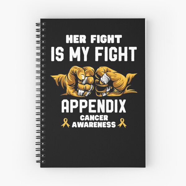 Item preview, Appendix Cancer Awareness Ribbon Her Fight Is My Fight designed and sold by JeannetteFlower.