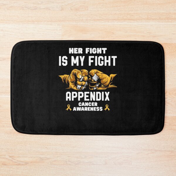 Item preview, Appendix Cancer Awareness Ribbon Her Fight Is My Fight designed and sold by JeannetteFlower.