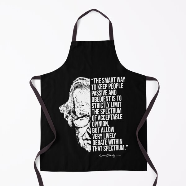 Item preview, Noam Chomsky quote, quotes designed and sold by madkitten.