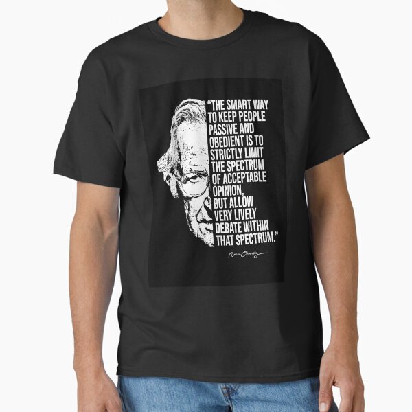 Item preview, Noam Chomsky quote, quotes designed and sold by madkitten.