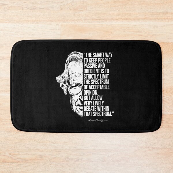 Item preview, Noam Chomsky quote, quotes designed and sold by madkitten.