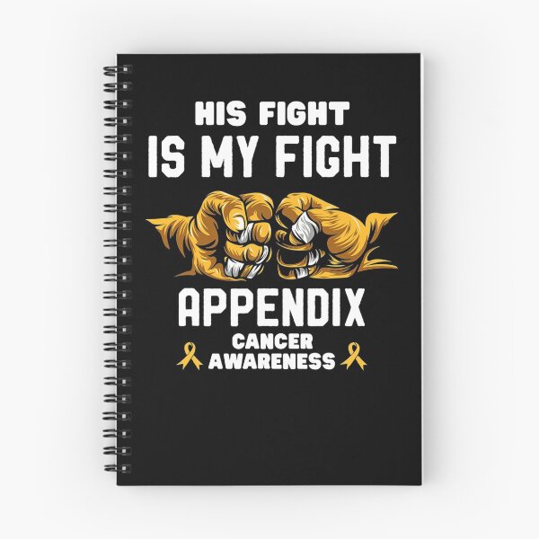Item preview, Appendix Cancer Awareness Ribbon His Fight Is My Fight designed and sold by JeannetteFlower.