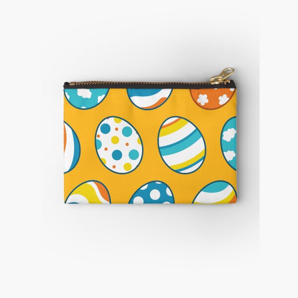 Item preview, Egg Pattern | Blue Yellow Orange | Stripes Clouds Flowers Dots designed and sold by Wintre2.