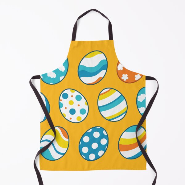 Item preview, Egg Pattern | Blue Yellow Orange | Stripes Clouds Flowers Dots designed and sold by Wintre2.