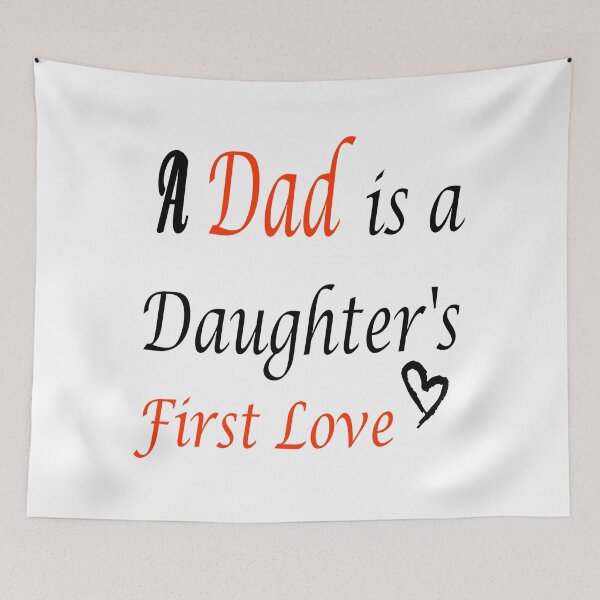 Item preview, Dad shirt, A Dad Is a Daugter's First Love  designed and sold by AMZIL-ZA.