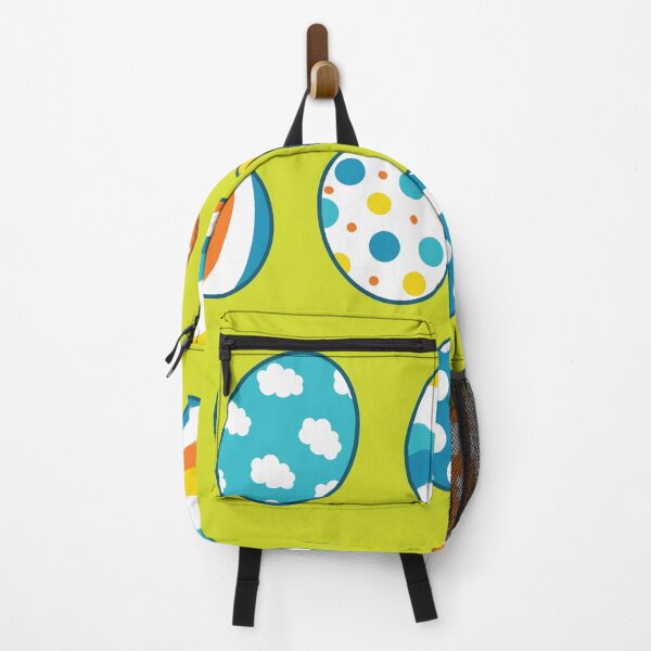 Item preview, Egg Pattern | Blue Yellow Orange | Stripes Clouds Flowers Dots | Green designed and sold by Wintre2.