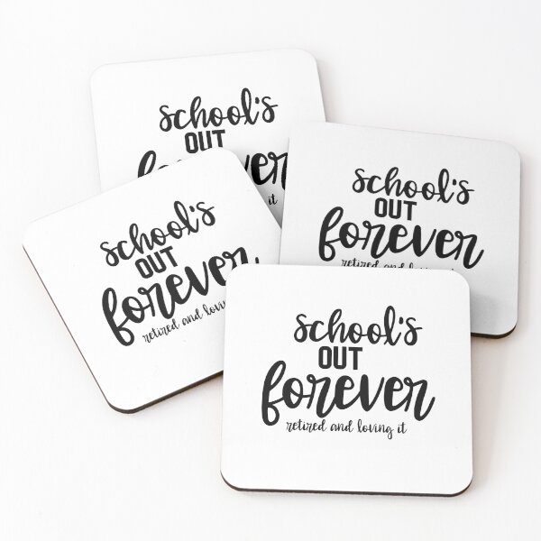 Item preview, School's Out Forever, Retirement shirt designed and sold by zahra369der.
