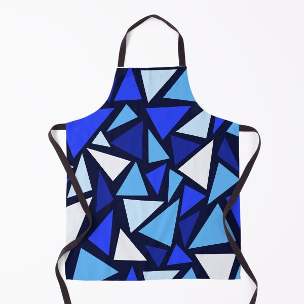 Item preview, Blue White Geometric Pattern designed and sold by MystikArts.