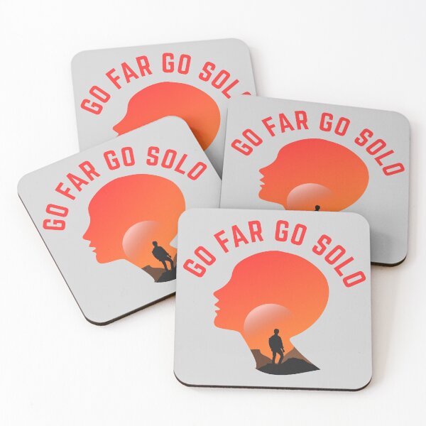 Item preview, Solo Traveler - Go Solo Go Far designed and sold by The Funscape Store.