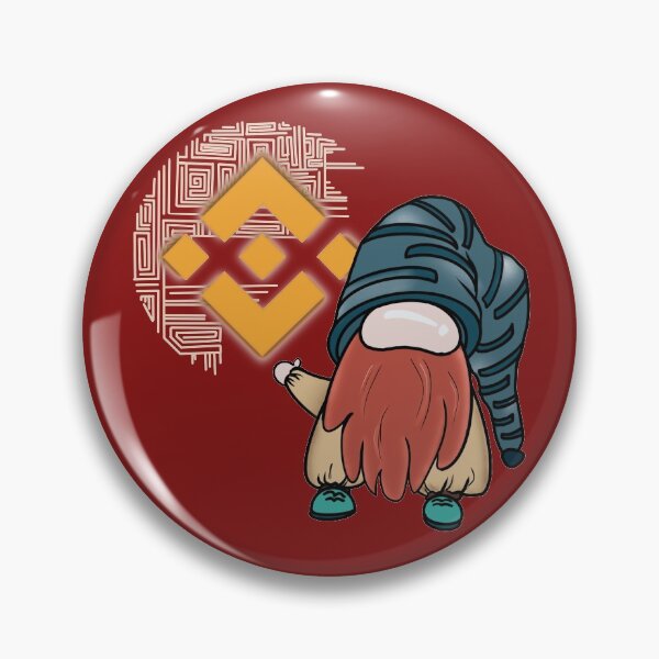Item preview, Cryptocurrency, binance cion, cute gnome, crypto elon musk designed and sold by VeloonaP.