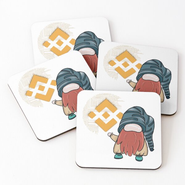 Item preview, Cryptocurrency, binance cion, cute gnome, crypto elon musk designed and sold by VeloonaP.