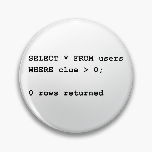 Item preview, Nobody has a clue designed and sold by theladyinred.