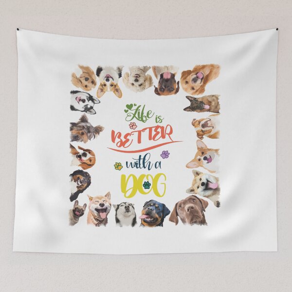 Item preview, Life Is Better With A Dog designed and sold by TrendingX.