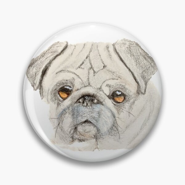Item preview, Pug designed and sold by Carol Bleasdale.