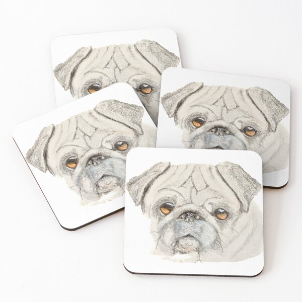 Item preview, Pug designed and sold by Carol Bleasdale.