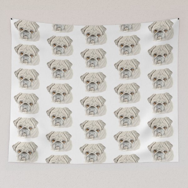 Item preview, Pug designed and sold by Carol Bleasdale.