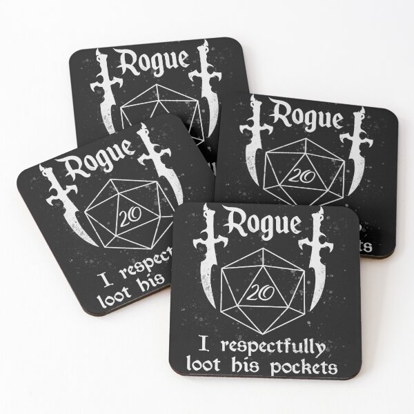 Item preview, DND Rogue T-Shirt - Pick Pocket! designed and sold by MrDamnLol.