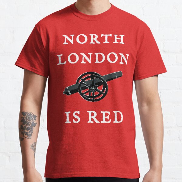 Item preview, North London Is Red (White Text) designed and sold by swaise.