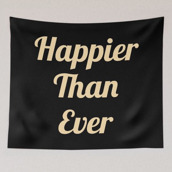 Item preview, Billie eilish happier than ever  designed and sold by Blacksoulgear.