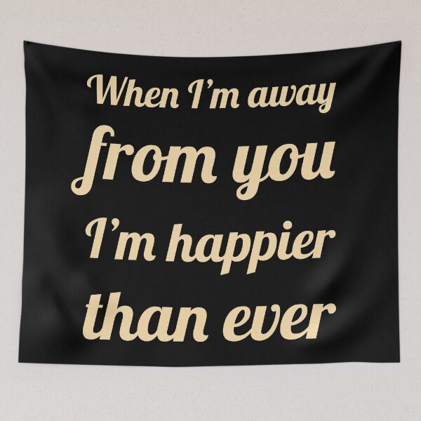 Item preview, Billie eilish happier than ever  designed and sold by Blacksoulgear.