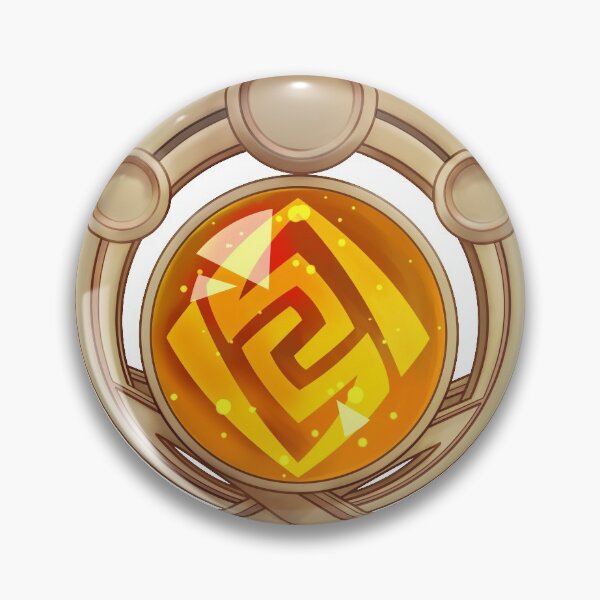 Item preview, Genshin Impact Inazuma Geo Vision designed and sold by chaiimu.