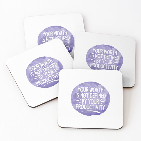 Item preview, Your worth is not defined by your productivity, Inspirational motivational, Funny inspirational  designed and sold by JustGift.