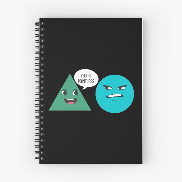 Item preview, Triangle and Circle Pun designed and sold by SaamyaTyagi.