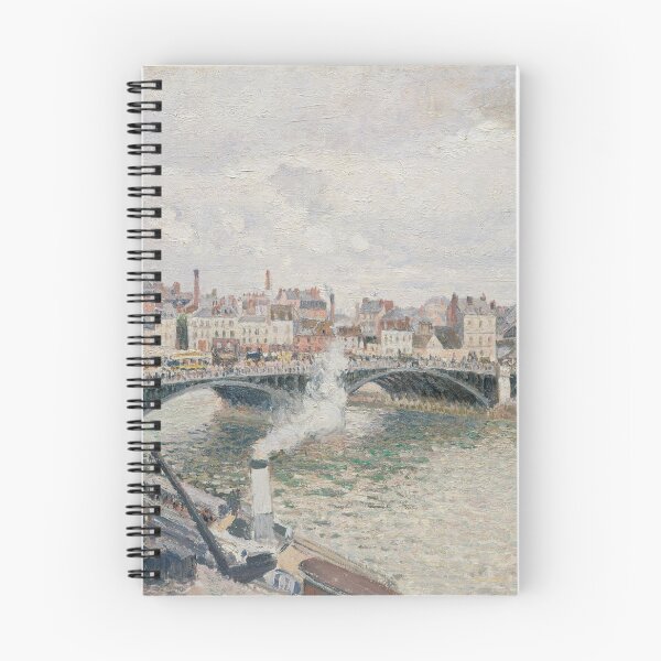 Item preview, Camille Pissarro - Morning, An Overcast Day, Rouen (Matin, temps gris, Rouen) 1896 designed and sold by HistoryRestored.