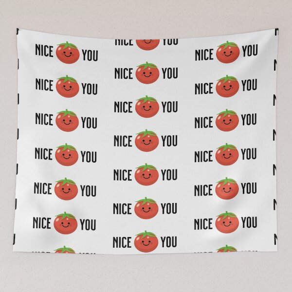 Item preview, Nice To Meet (Tomato) You designed and sold by VicEllisArt.