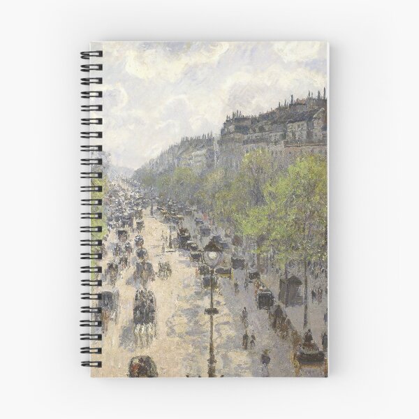 Item preview, Camille Pissarro - Boulevard Montmartre, Spring (Le Boulevard de Montmartre, Matinée de Printemps) 1897 designed and sold by HistoryRestored.