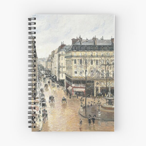 Item preview, Camille Pissarro - Rue Saint-Honoré in the Afternoon, Effect of Rain (Rue Saint-Honoré, Après-midi, Effet de Pluie) (1897) designed and sold by HistoryRestored.