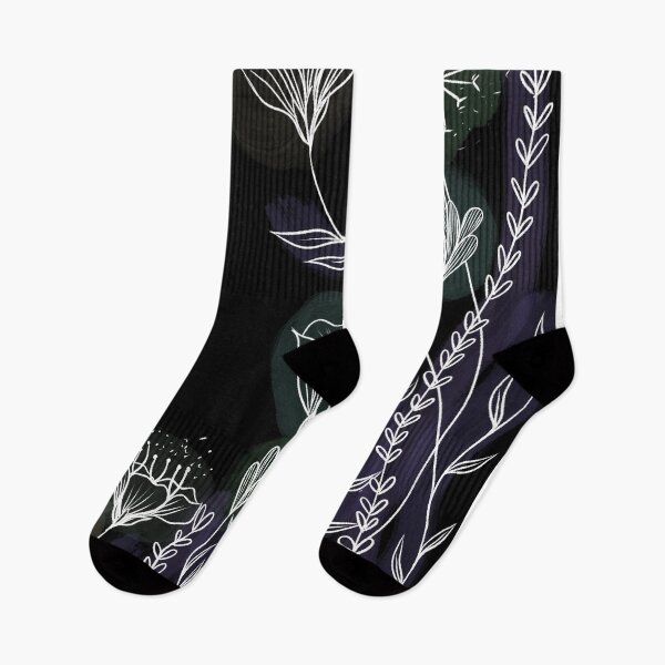 Item preview, Dark Wildflowers designed and sold by Moon Fern Vintage.