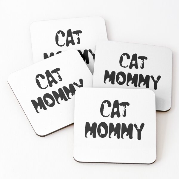 Item preview, Copy of Cat Mommy Black Text Design with Cats Placed Inside The Text designed and sold by jonrdesign.