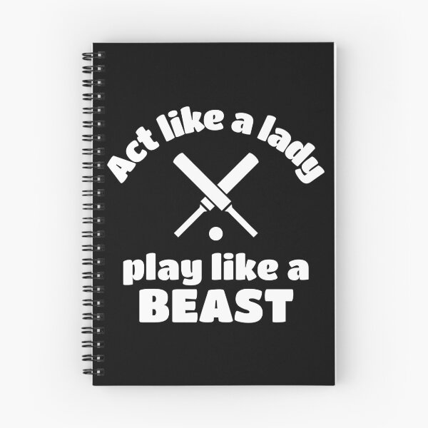 Item preview, Cricket: Act like a lady play like a beast designed and sold by TheGreenGoat.