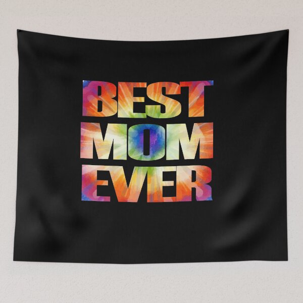 Item preview, Tie Dye Best Mom Ever Costume for Womens Tie Dyed designed and sold by PinkyTree.
