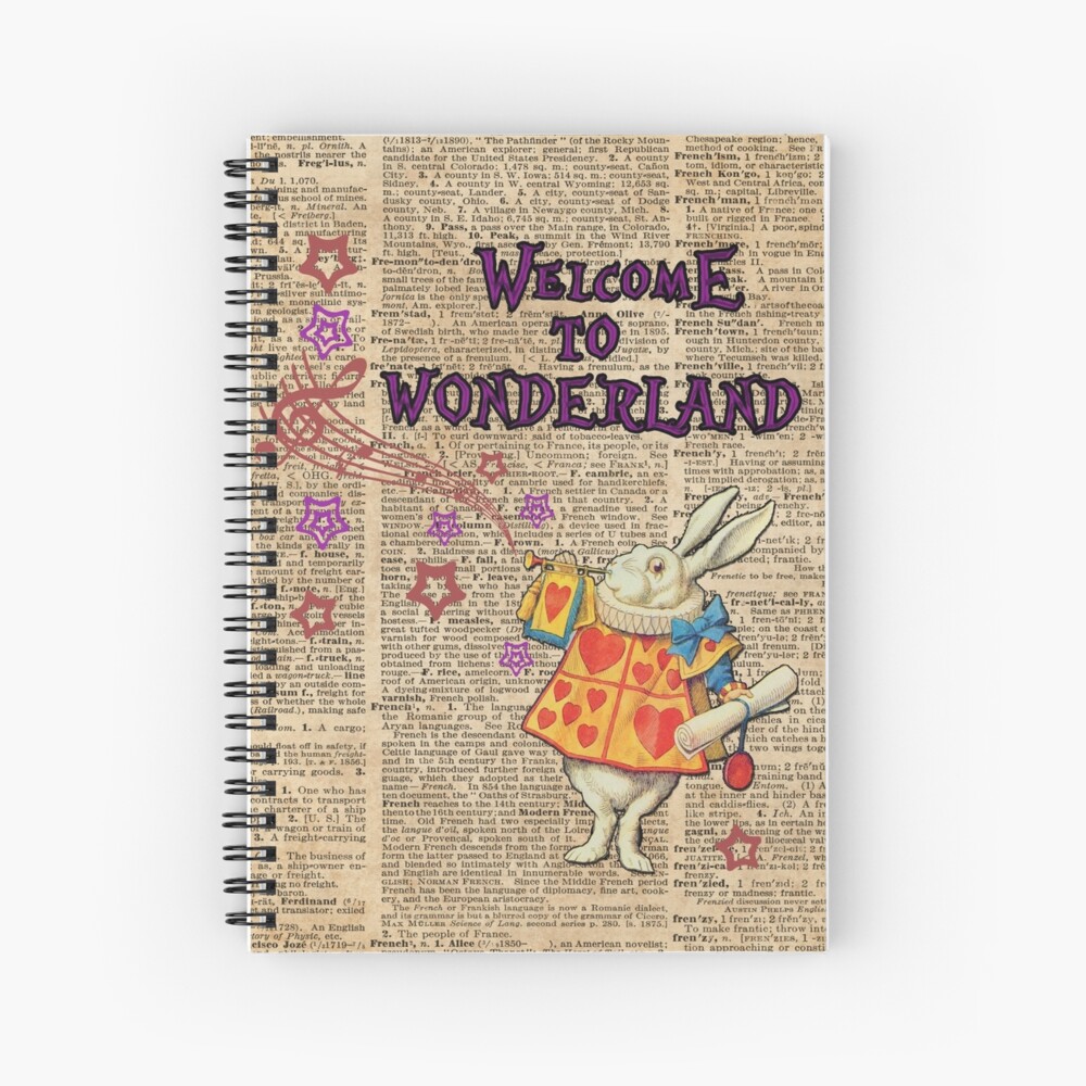 Item preview, Spiral Notebook designed and sold by DictionaryArt.