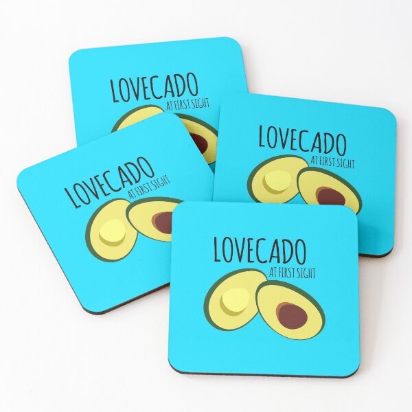 Item preview, lovecado at first sight with blue background designed and sold by hateeyes.
