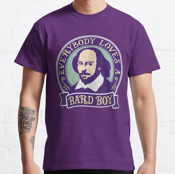 William Shakespeare Bard Boy Portrait Classic T-Shirt