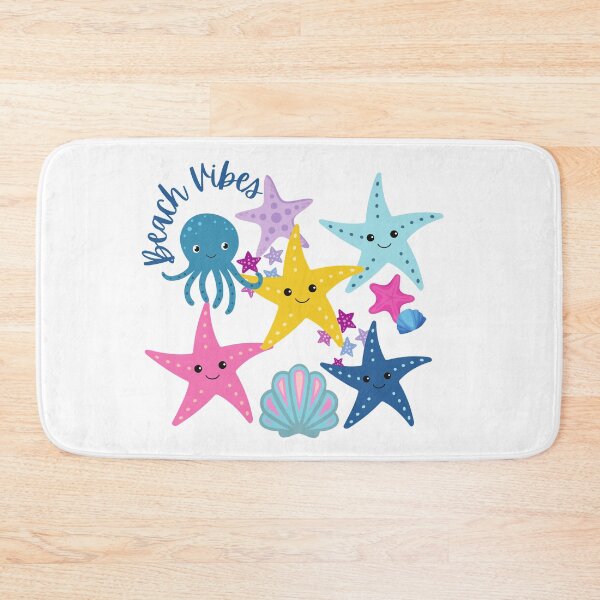 Item preview, Beach Vibes Yellow designed and sold by Malin Lindbom.