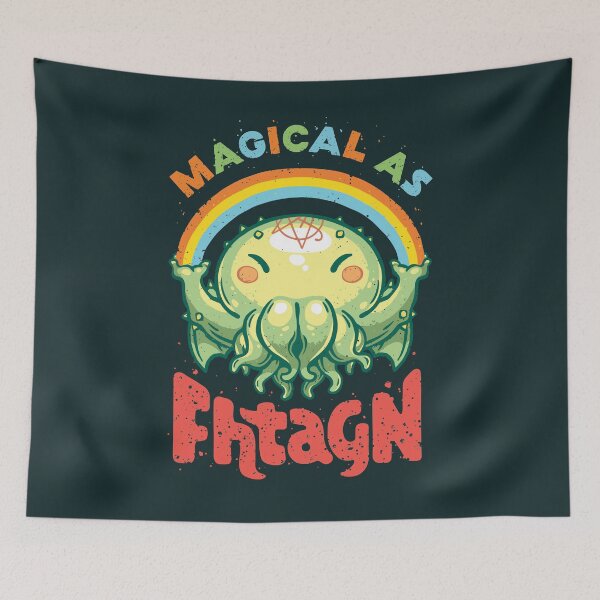Item preview, Magical As Fhtagn / Cute Cthulhu designed and sold by Unictopus.