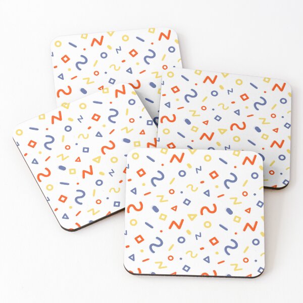 Item preview, 80s pop pattern designed and sold by IndieSkyDesign.