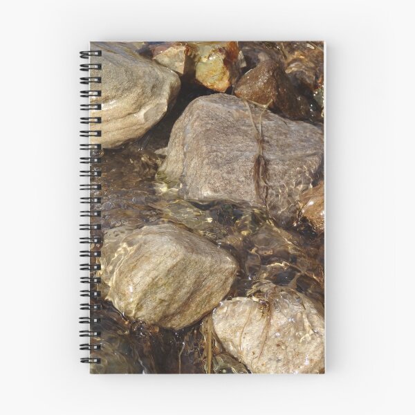 Item preview, Water flowing over stones designed and sold by RONALD MACKENZIE.
