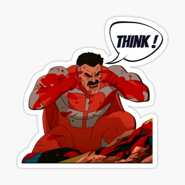 Think Mark | Omni man Sticker