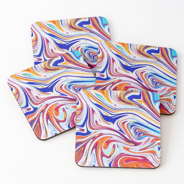 Item preview, Fancy Colorful Abstract Fluid designed and sold by Flydea.