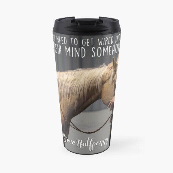 Get wired into their mind horsemanship Travel Mug