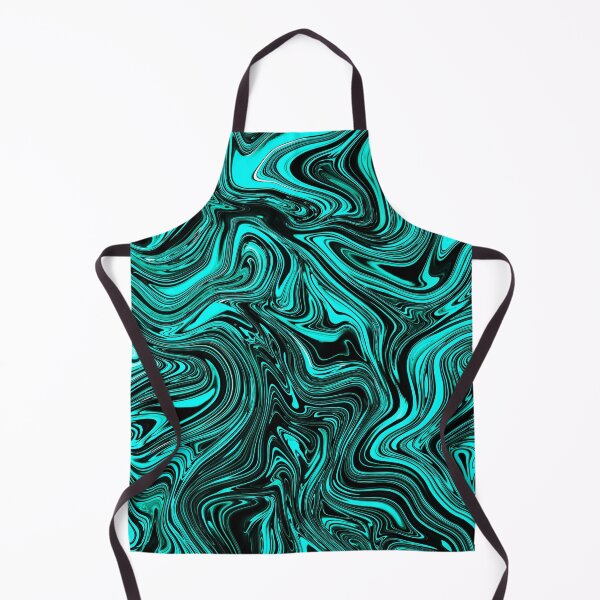 Item preview, Neon Turquoise Fluid in the Dark designed and sold by Flydea.