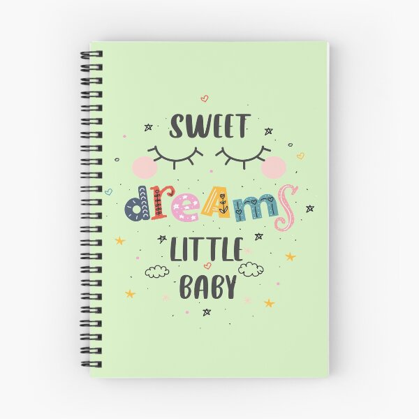 Item preview, Sweet dreams little baby short sleeve baby one-pieces designed and sold by Docartdesign.