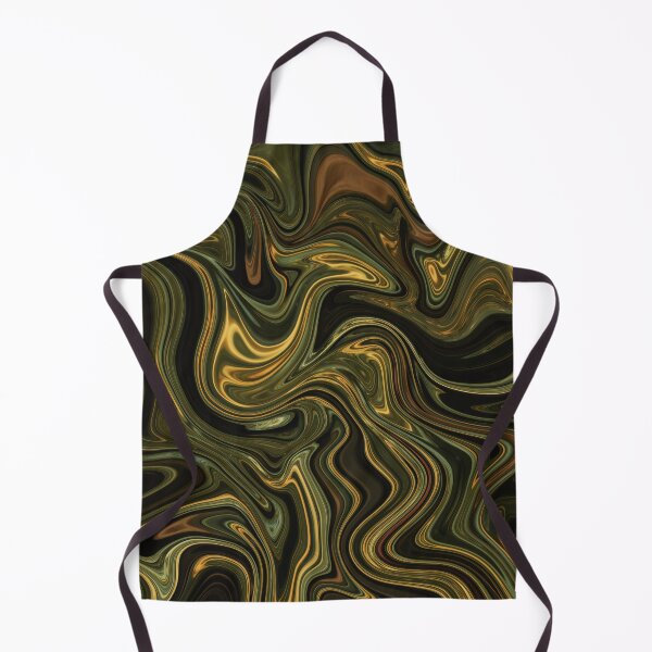 Aperçu de l'œuvre Autumn Fluid Marble in Retro Style créée et vendue par Flydea.