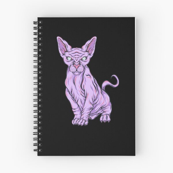 Item preview, Pastel Goth Sphynx Cat Breeders - Kitty Vaporwave designed and sold by PinkyTree.