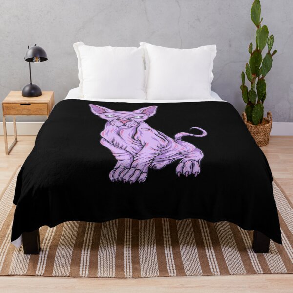 Item preview, Pastel Goth Sphynx Cat Breeders - Kitty Vaporwave designed and sold by PinkyTree.
